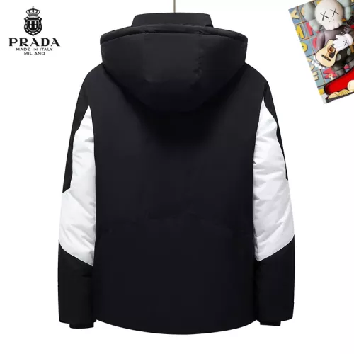 Cheap Prada Down Feather Coat Long Sleeved For Men #1272532 Replica Wholesale [$82.00 USD] [ITEM#1272532] on Replica Prada Down Feather Coat