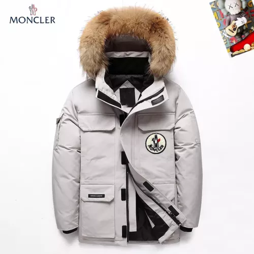 Cheap Moncler Down Feather Coat Long Sleeved For Men #1272545 Replica Wholesale [$82.00 USD] [ITEM#1272545] on Replica Moncler Down Feather Coat