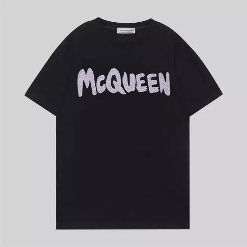 Cheap Alexander McQueen T-shirts Short Sleeved For Unisex #1272584 Replica Wholesale [$32.00 USD] [ITEM#1272584] on Replica 