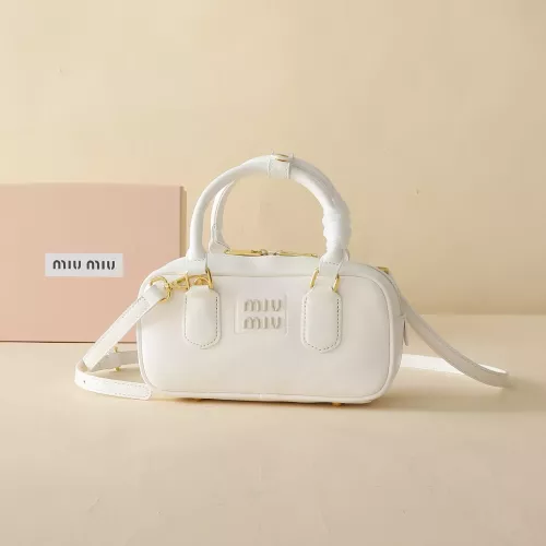 Cheap MIU MIU AAA Quality Handbags For Women #1272588 Replica Wholesale [$64.00 USD] [ITEM#1272588] on Replica MIU MIU AAA Quality Handbags