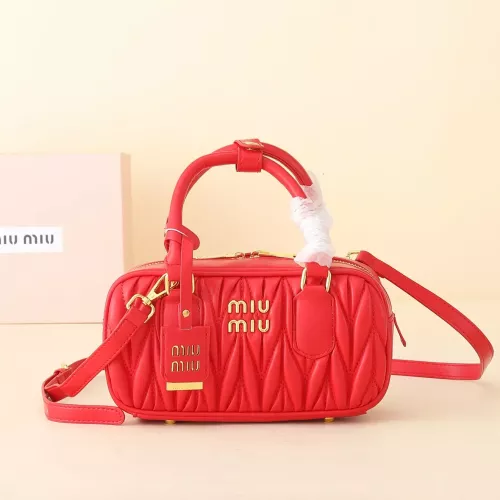 Cheap MIU MIU AAA Quality Handbags For Women #1272601 Replica Wholesale [$64.00 USD] [ITEM#1272601] on Replica MIU MIU AAA Quality Handbags