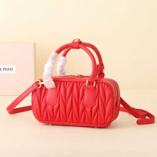 Cheap MIU MIU AAA Quality Handbags For Women #1272601 Replica Wholesale [$64.00 USD] [ITEM#1272601] on Replica MIU MIU AAA Quality Handbags