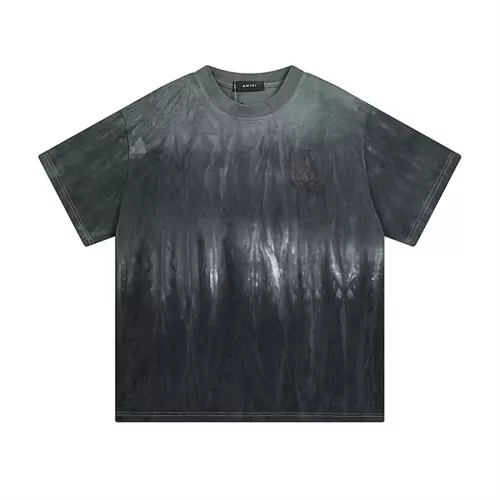 Cheap Amiri T-Shirts Short Sleeved For Unisex #1272602 Replica Wholesale [$38.00 USD] [ITEM#1272602] on Replica Amiri T-Shirts