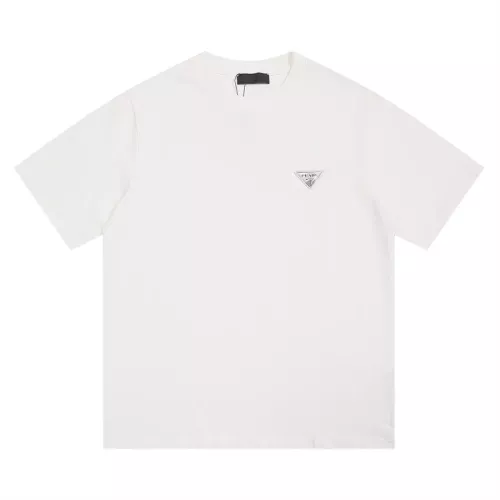 Cheap Prada T-Shirts Short Sleeved For Unisex #1272645 Replica Wholesale [$36.00 USD] [ITEM#1272645] on Replica Prada T-Shirts