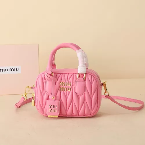 Cheap MIU MIU AAA Quality Handbags For Women #1272746 Replica Wholesale [$64.00 USD] [ITEM#1272746] on Replica MIU MIU AAA Quality Handbags