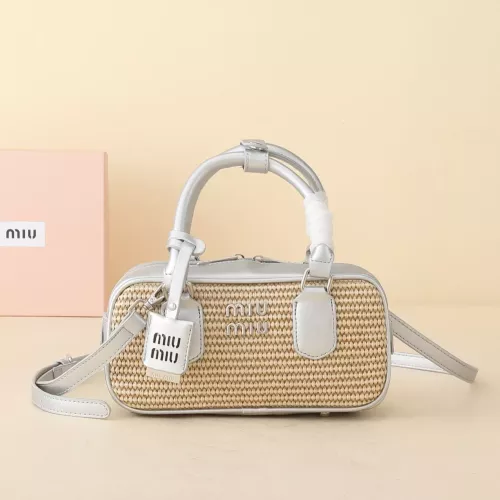 Cheap MIU MIU AAA Quality Handbags For Women #1272752 Replica Wholesale [$64.00 USD] [ITEM#1272752] on Replica MIU MIU AAA Quality Handbags