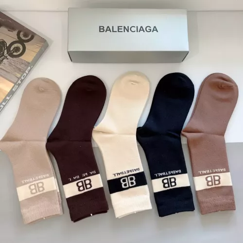 Cheap Balenciaga Socks For Women #1272772 Replica Wholesale [$29.00 USD] [ITEM#1272772] on Replica Balenciaga Socks