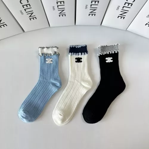 Cheap Celine Socks For Women #1272774 Replica Wholesale [$32.00 USD] [ITEM#1272774] on Replica Celine Socks