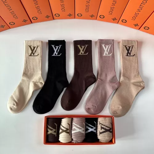 Cheap Louis Vuitton LV Socks #1272820 Replica Wholesale [$29.00 USD] [ITEM#1272820] on Replica Louis Vuitton LV Socks