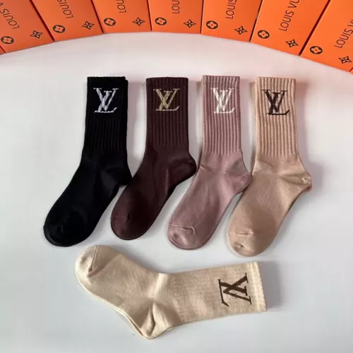 Cheap Louis Vuitton LV Socks #1272820 Replica Wholesale [$29.00 USD] [ITEM#1272820] on Replica Louis Vuitton LV Socks