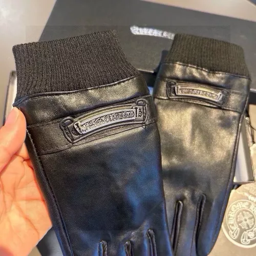 Cheap Chrome Hearts Gloves For Women #1272868 Replica Wholesale [$45.00 USD] [ITEM#1272868] on Replica Chrome Hearts Gloves