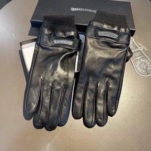 Cheap Chrome Hearts Gloves For Men #1272869 Replica Wholesale [$48.00 USD] [ITEM#1272869] on Replica Chrome Hearts Gloves