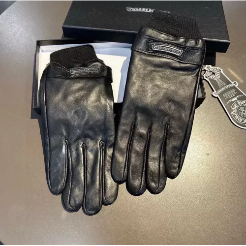 Cheap Chrome Hearts Gloves For Men #1272869 Replica Wholesale [$48.00 USD] [ITEM#1272869] on Replica Chrome Hearts Gloves