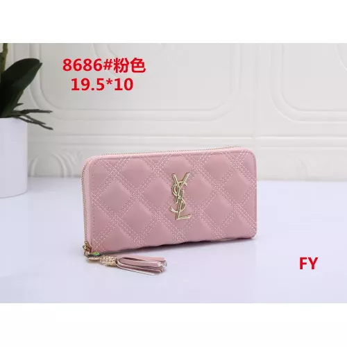 Cheap Yves Saint Laurent YSL Wallets For Women #1273063 Replica Wholesale [$19.00 USD] [ITEM#1273063] on Replica Yves Saint Laurent YSL Wallets