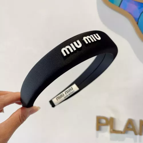 Cheap MIU MIU Headband For Women #1273088 Replica Wholesale [$27.00 USD] [ITEM#1273088] on Replica MIU MIU Headband