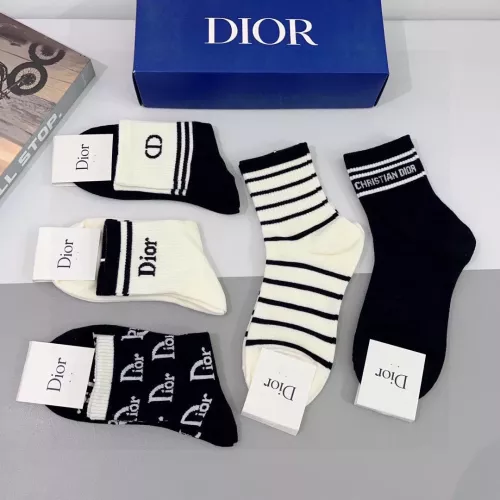 Cheap Christian Dior Socks #1273212 Replica Wholesale [$27.00 USD] [ITEM#1273212] on Replica Christian Dior Socks