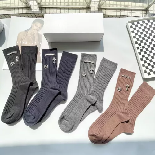 Cheap Chrome Hearts Socks #1273314 Replica Wholesale [$38.00 USD] [ITEM#1273314] on Replica Chrome Hearts Socks