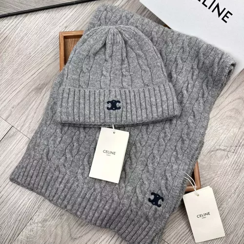 Cheap Celine Hat and Scarf Set #1273326 Replica Wholesale [$52.00 USD] [ITEM#1273326] on Replica Celine Hat and Scarf and Glove Set