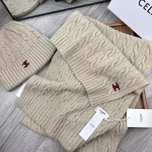 Cheap Celine Hat and Scarf Set #1273327 Replica Wholesale [$52.00 USD] [ITEM#1273327] on Replica Celine Hat and Scarf and Glove Set