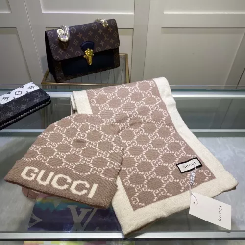 Cheap Gucci Hat and Scarf Set #1273348 Replica Wholesale [$48.00 USD] [ITEM#1273348] on Replica Gucci Hat and Scarf and Glove Set