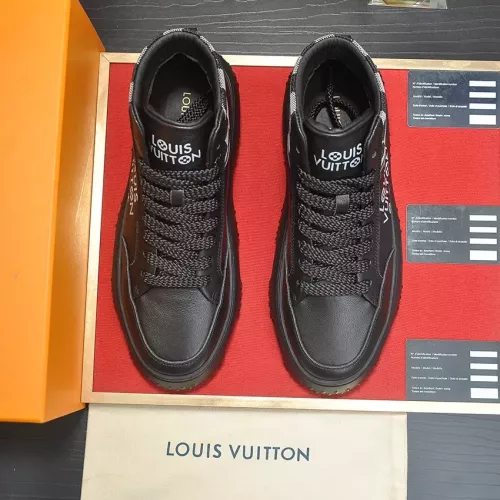 Cheap Louis Vuitton High Tops Shoes For Men #1273487 Replica Wholesale [$105.00 USD] [ITEM#1273487] on Replica Louis Vuitton High Tops Shoes