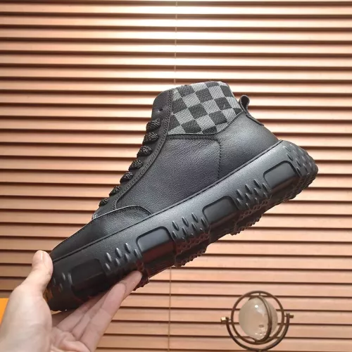 Cheap Louis Vuitton High Tops Shoes For Men #1273487 Replica Wholesale [$105.00 USD] [ITEM#1273487] on Replica Louis Vuitton High Tops Shoes