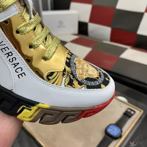 Cheap Versace High Tops Shoes For Men #1273553 Replica Wholesale [$80.00 USD] [ITEM#1273553] on Replica Versace High Tops Shoes