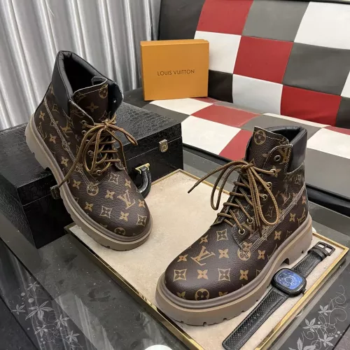 Cheap Louis Vuitton Boots For Men #1273559 Replica Wholesale [$98.00 USD] [ITEM#1273559] on Replica Louis Vuitton Boots