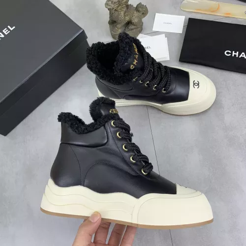 Cheap Chanel Boots For Women #1273568 Replica Wholesale [$112.00 USD] [ITEM#1273568] on Replica Chanel Boots