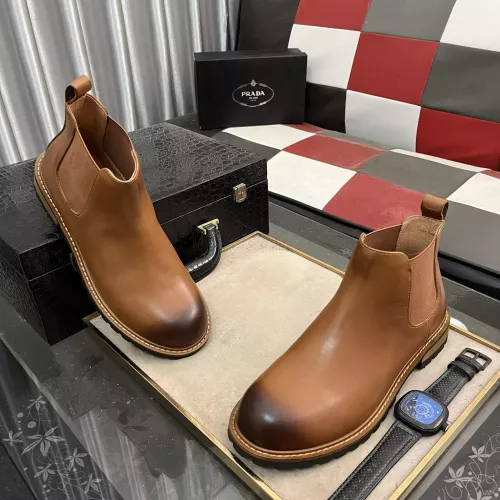 Cheap Prada Boots For Men #1273572 Replica Wholesale [$100.00 USD] [ITEM#1273572] on Replica Prada Boots