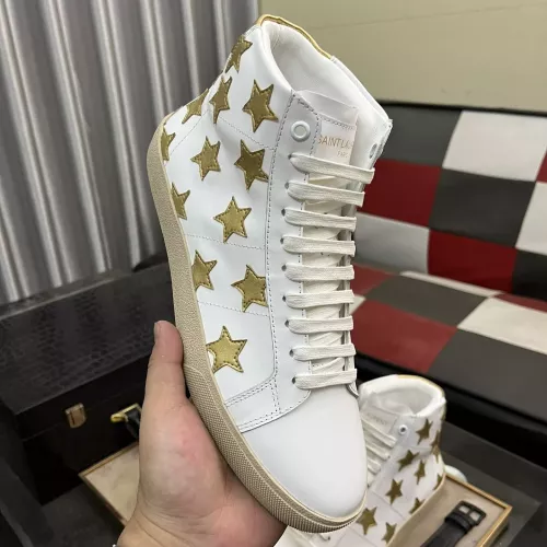 Cheap Yves Saint Laurent YSL High Tops Shoes For Men #1273671 Replica Wholesale [$98.00 USD] [ITEM#1273671] on Replica Yves Saint Laurent YSL High Tops Shoes