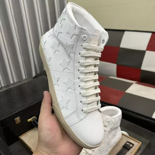 Cheap Yves Saint Laurent YSL High Tops Shoes For Men #1273674 Replica Wholesale [$98.00 USD] [ITEM#1273674] on Replica Yves Saint Laurent YSL High Tops Shoes