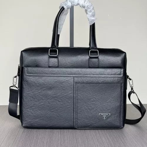 Cheap Prada AAA Man Handbags #1273679 Replica Wholesale [$135.00 USD] [ITEM#1273679] on Replica Prada AAA Man Handbags