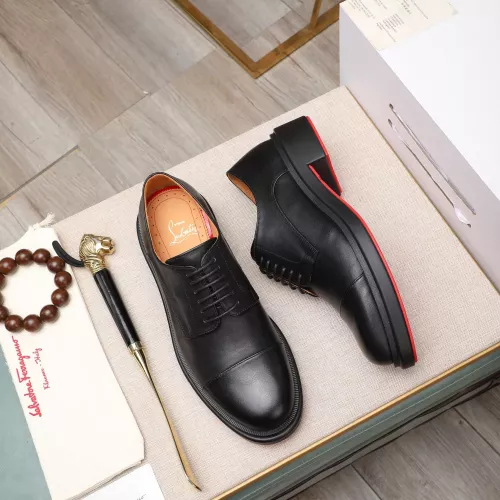 Cheap Christian Louboutin Leather Shoes For Men #1273682 Replica Wholesale [$140.00 USD] [ITEM#1273682] on Replica Christian Louboutin Leather Shoes