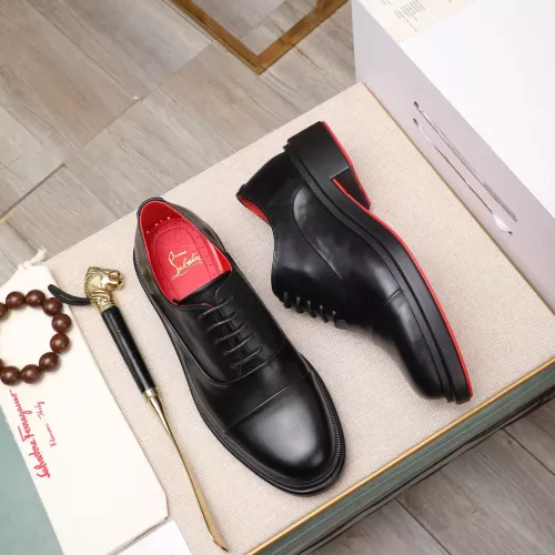 Cheap Christian Louboutin Leather Shoes For Men #1273687 Replica Wholesale [$140.00 USD] [ITEM#1273687] on Replica Christian Louboutin Leather Shoes