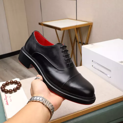 Cheap Christian Louboutin Leather Shoes For Men #1273687 Replica Wholesale [$140.00 USD] [ITEM#1273687] on Replica Christian Louboutin Leather Shoes