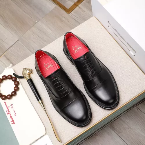 Cheap Christian Louboutin Leather Shoes For Men #1273687 Replica Wholesale [$140.00 USD] [ITEM#1273687] on Replica Christian Louboutin Leather Shoes