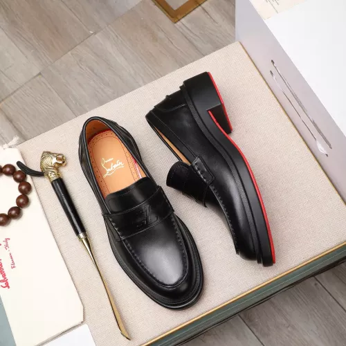 Cheap Christian Louboutin Leather Shoes For Men #1273689 Replica Wholesale [$140.00 USD] [ITEM#1273689] on Replica Christian Louboutin Leather Shoes