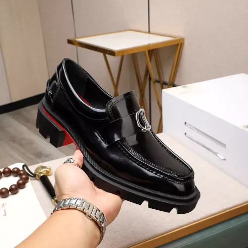 Cheap Christian Louboutin Leather Shoes For Men #1273691 Replica Wholesale [$150.00 USD] [ITEM#1273691] on Replica Christian Louboutin Leather Shoes