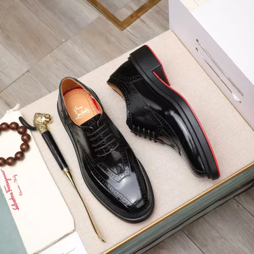 Cheap Christian Louboutin Leather Shoes For Men #1273693 Replica Wholesale [$150.00 USD] [ITEM#1273693] on Replica Christian Louboutin Leather Shoes