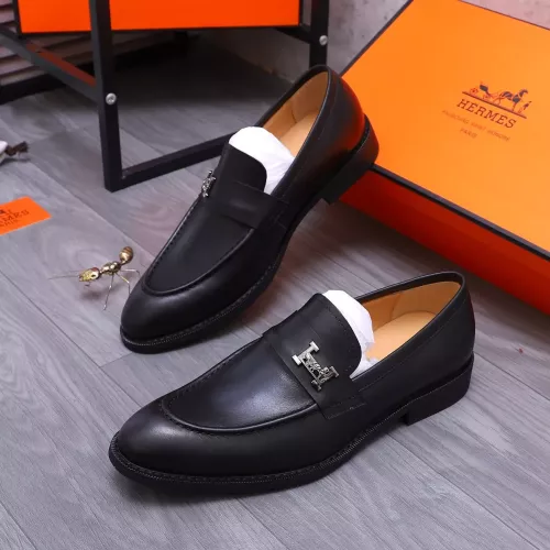 Cheap Hermes Leather Shoes For Men #1273695 Replica Wholesale [$85.00 USD] [ITEM#1273695] on Replica Hermes Leather Shoes