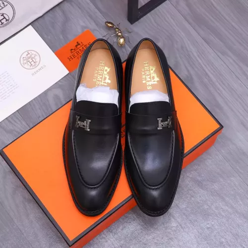 Cheap Hermes Leather Shoes For Men #1273695 Replica Wholesale [$85.00 USD] [ITEM#1273695] on Replica Hermes Leather Shoes