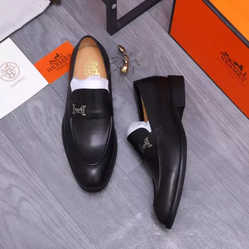 Cheap Hermes Leather Shoes For Men #1273695 Replica Wholesale [$85.00 USD] [ITEM#1273695] on Replica Hermes Leather Shoes