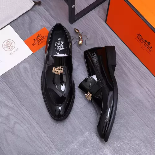 Cheap Hermes Leather Shoes For Men #1273697 Replica Wholesale [$85.00 USD] [ITEM#1273697] on Replica Hermes Leather Shoes