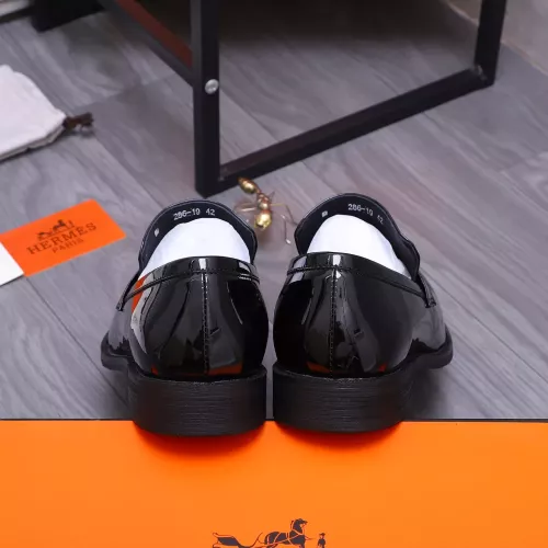 Cheap Hermes Leather Shoes For Men #1273697 Replica Wholesale [$85.00 USD] [ITEM#1273697] on Replica Hermes Leather Shoes