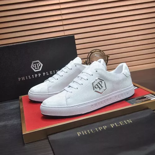 Cheap Philipp Plein PP Casual Shoes For Men #1273703 Replica Wholesale [$80.00 USD] [ITEM#1273703] on Replica Philipp Plein PP Casual Shoes