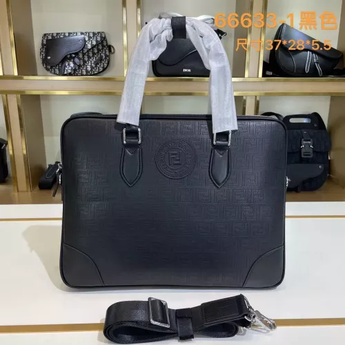 Cheap Fendi AAA Man Handbags #1273738 Replica Wholesale [$160.00 USD] [ITEM#1273738] on Replica Fendi AAA Man Handbags