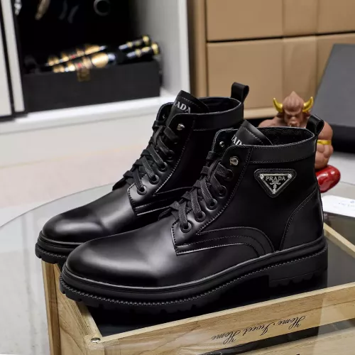 Cheap Prada Boots For Men #1273749 Replica Wholesale [$82.00 USD] [ITEM#1273749] on Replica Prada Boots