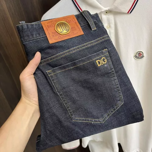 Cheap Dolce &amp; Gabbana D&amp;G Jeans For Men #1273765 Replica Wholesale [$85.00 USD] [ITEM#1273765] on Replica Dolce &amp; Gabbana D&amp;G Jeans