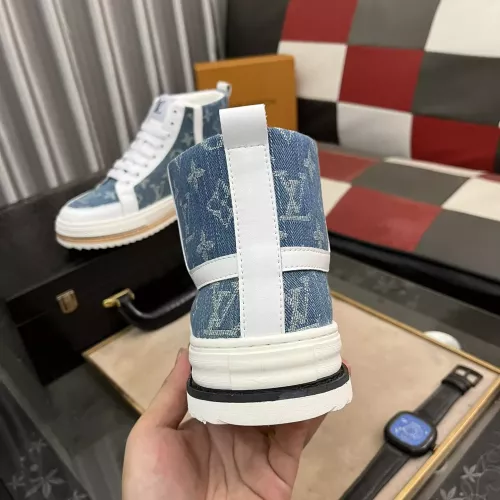 Cheap Louis Vuitton High Tops Shoes For Men #1273795 Replica Wholesale [$80.00 USD] [ITEM#1273795] on Replica Louis Vuitton High Tops Shoes